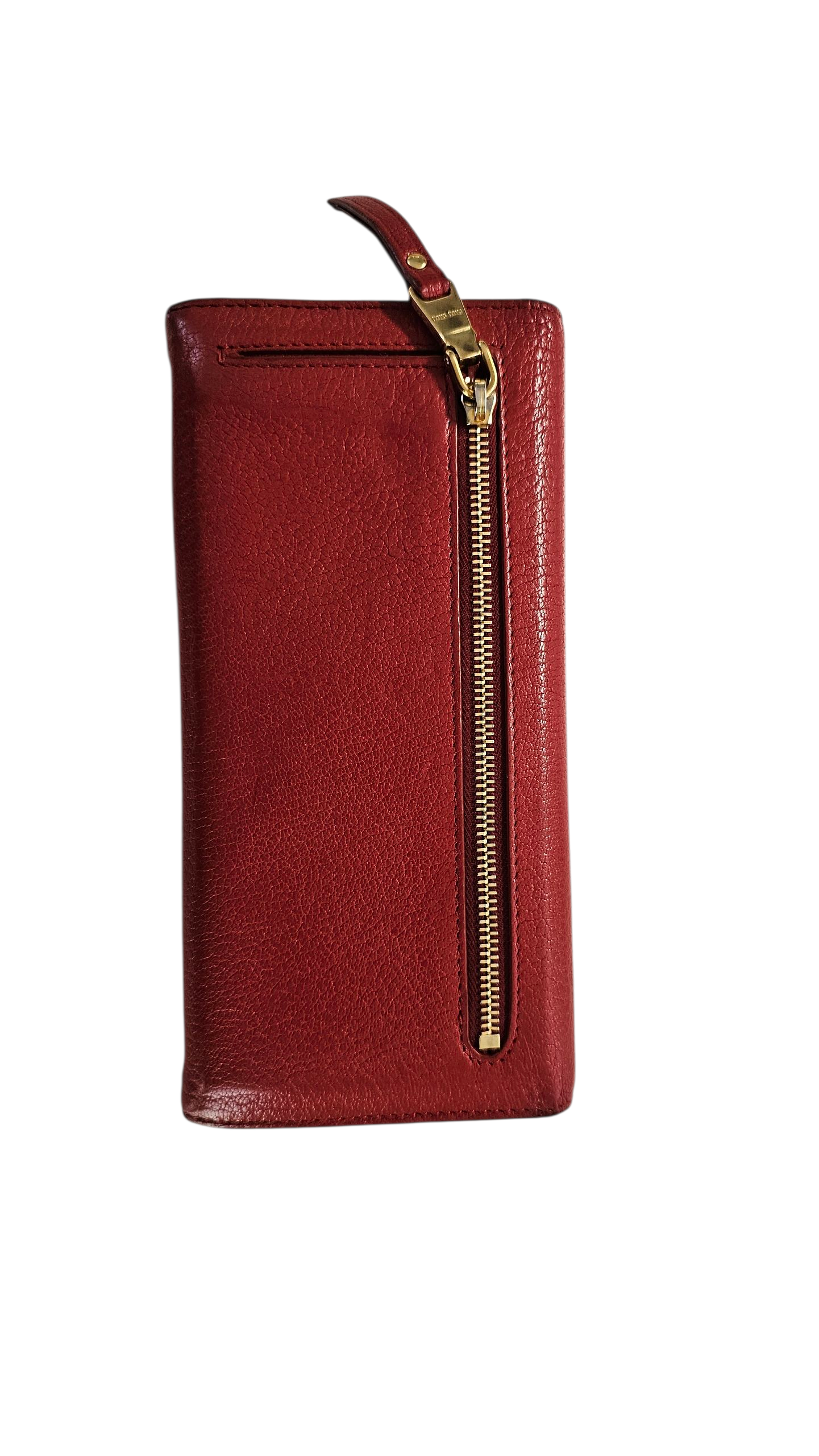 Mui Mui Forever Miu Miu Heart Envelope Wallet Red