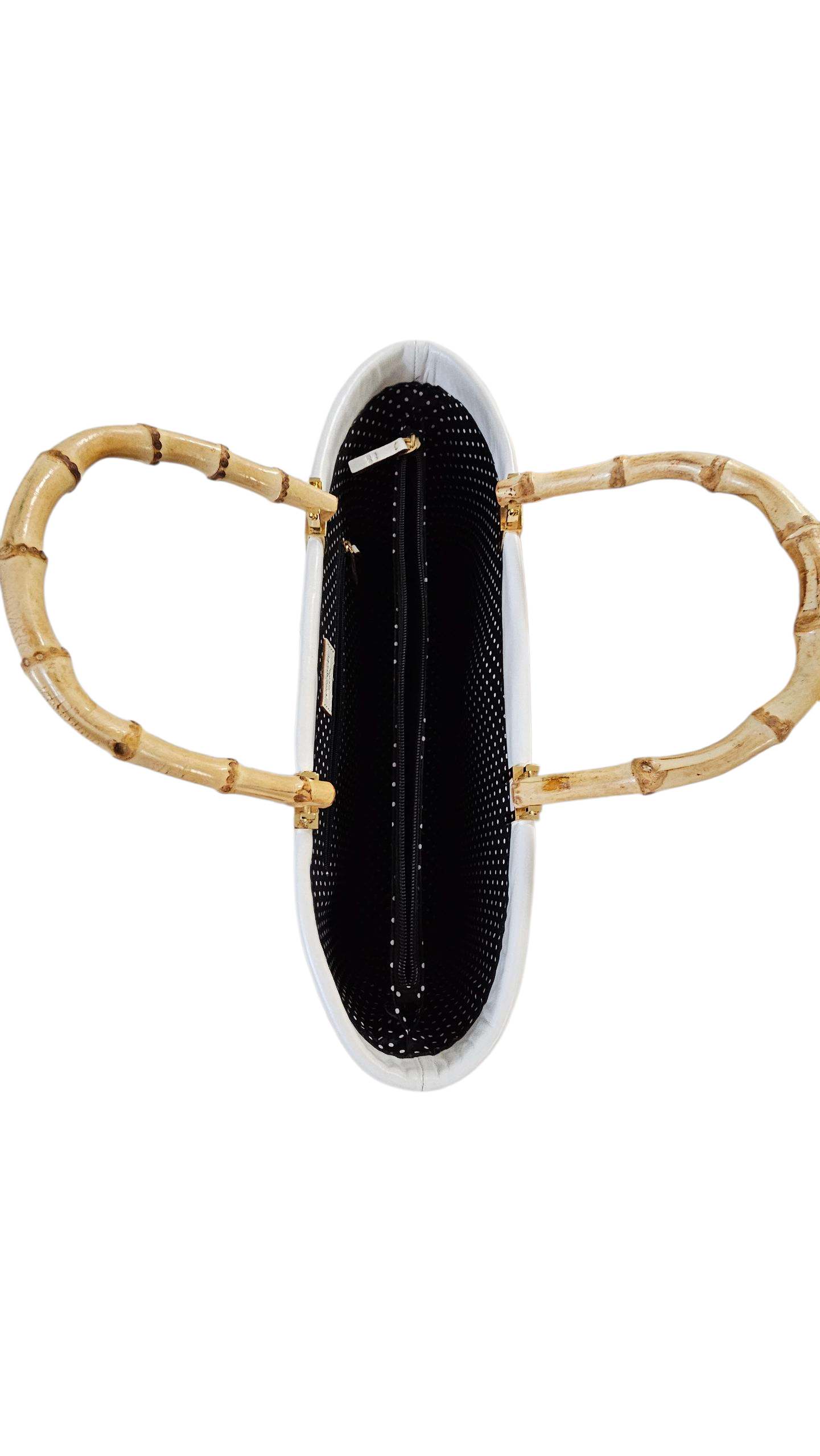 Kate Spade Woven Bamboo Handle Tote