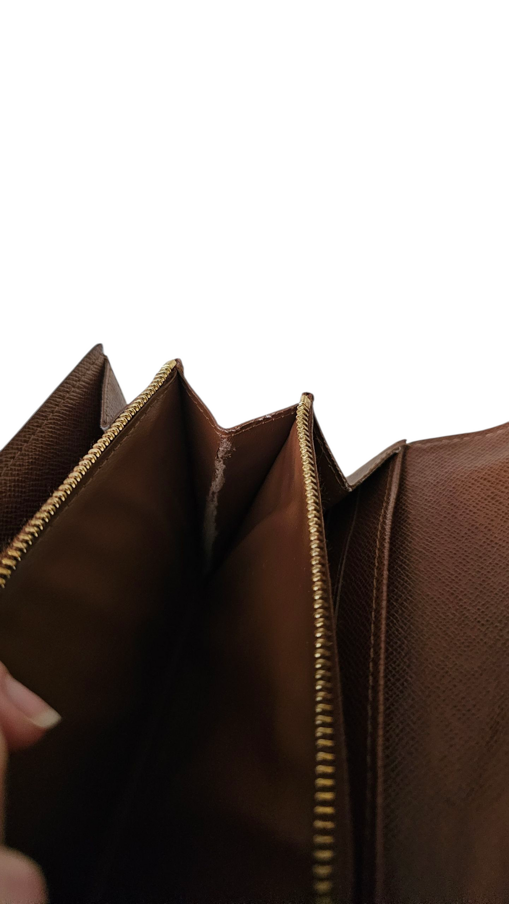 Louis Vuitton Monogram Sarah Long Wallet