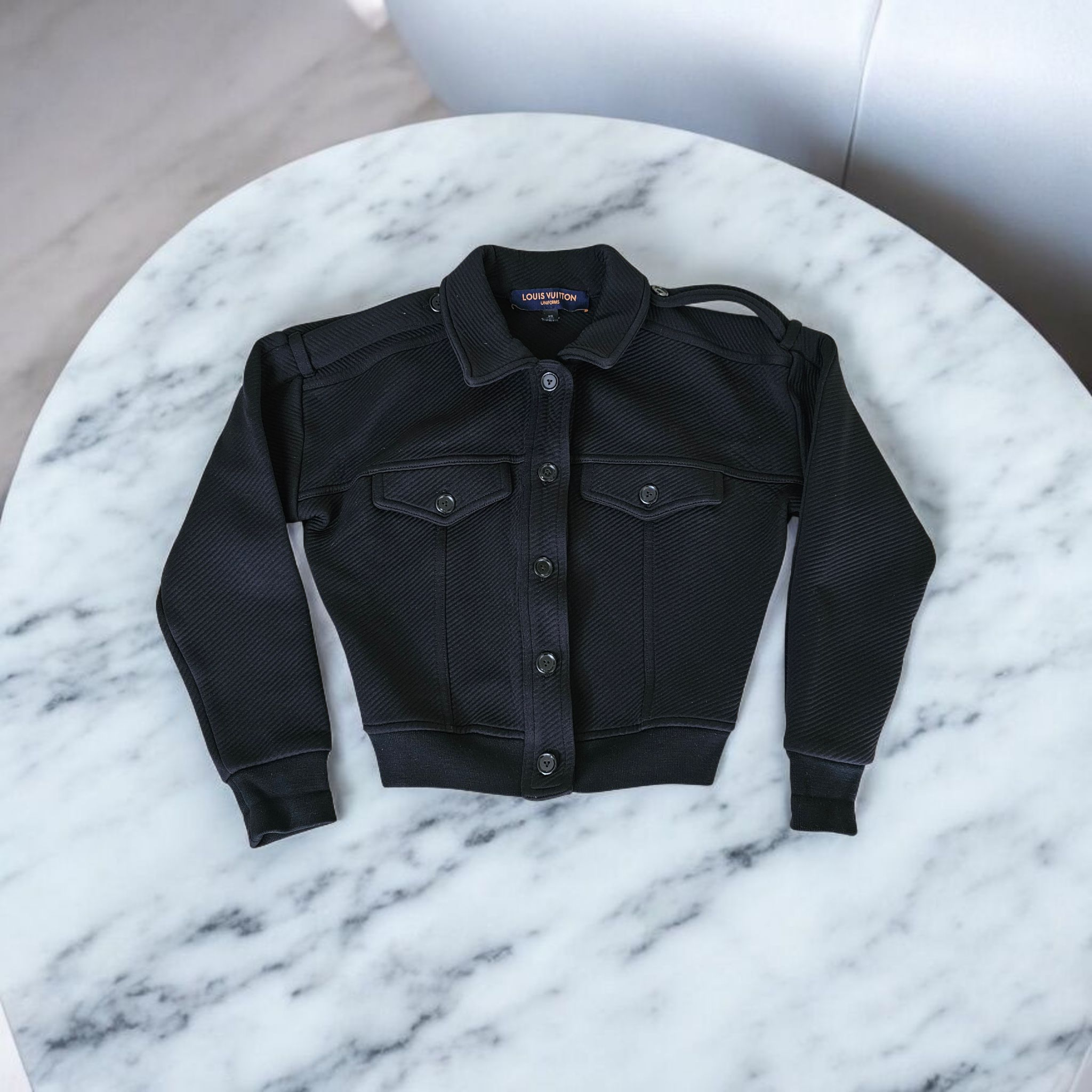 Louis Vuitton Black Jacket size XS