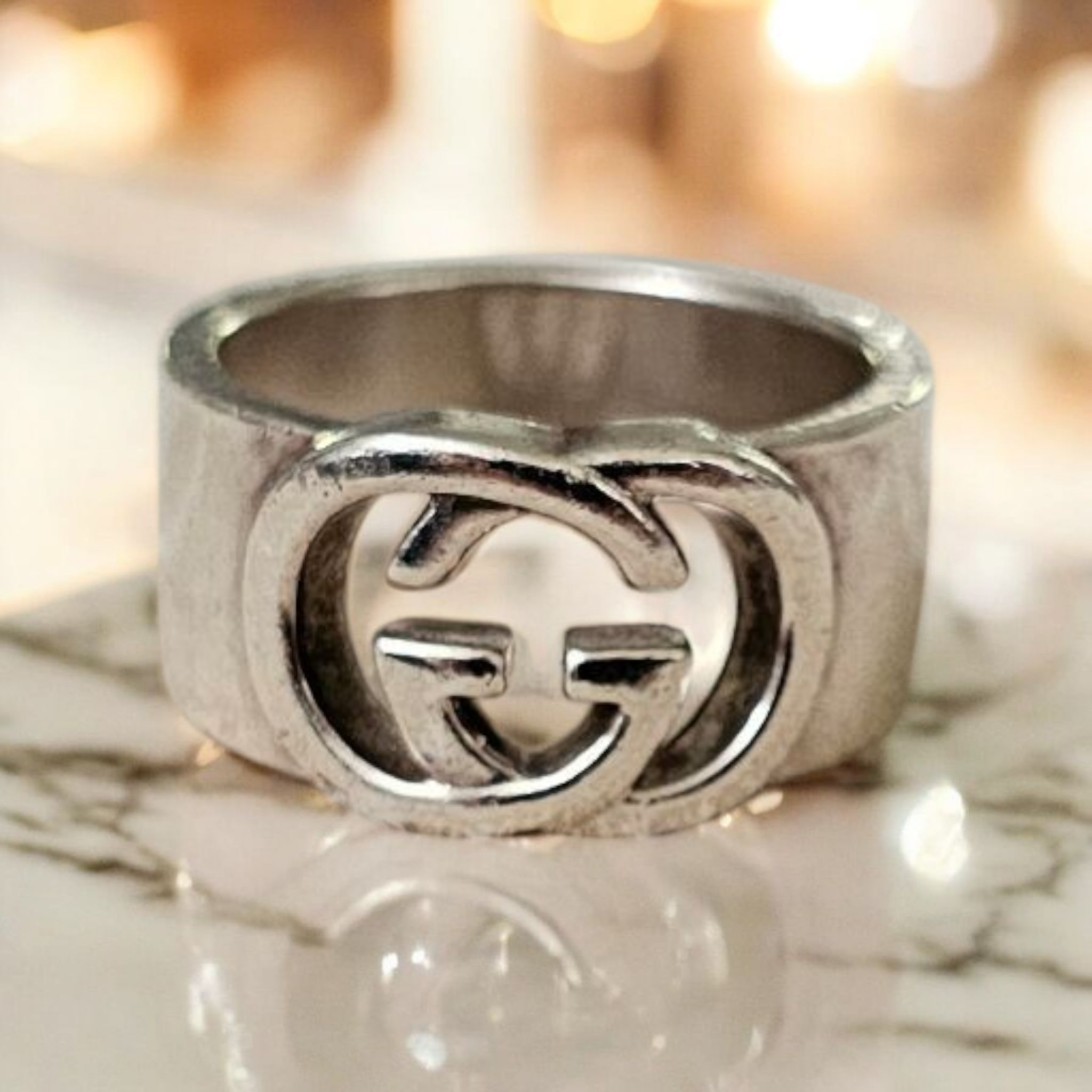 Gucci Sterling Silver Men's Ring