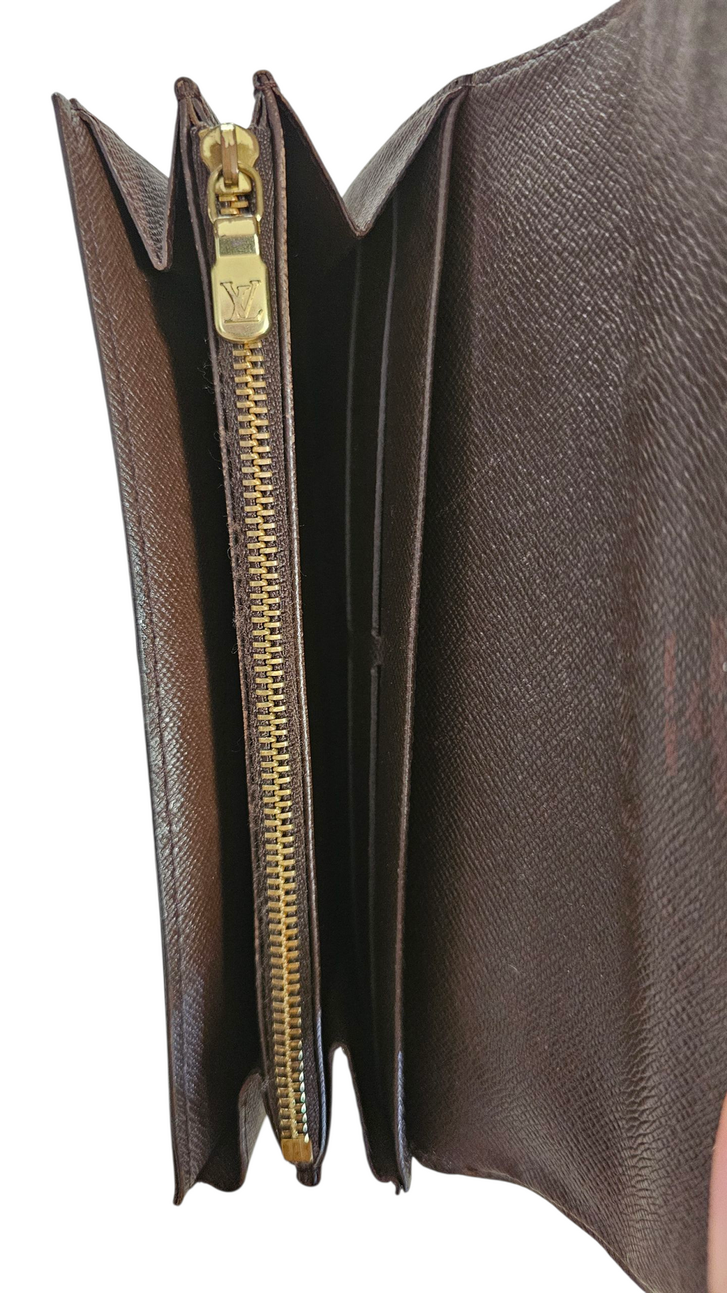 Louis Vuitton Damier Ebene Sarah Wallet