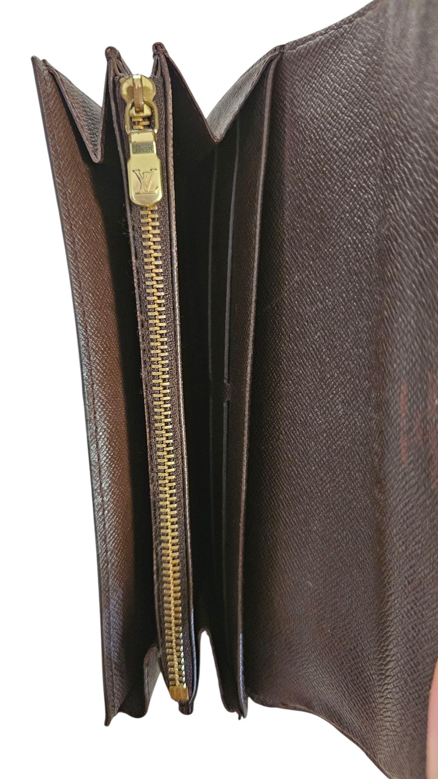 Louis Vuitton Damier Ebene Sarah Wallet