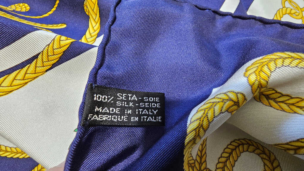 CELINE 100% Silk Scarf