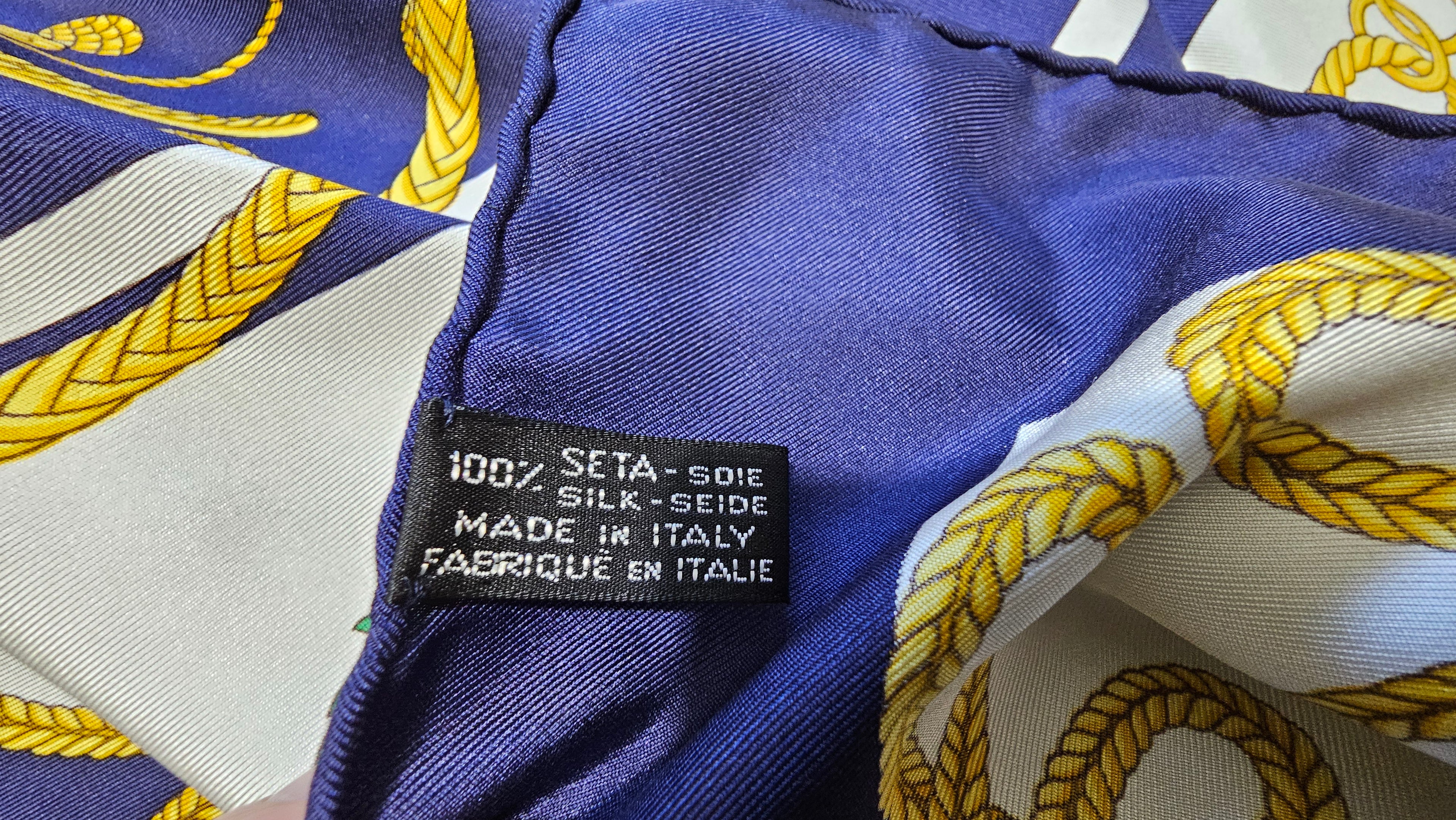 CELINE 100% Silk Scarf