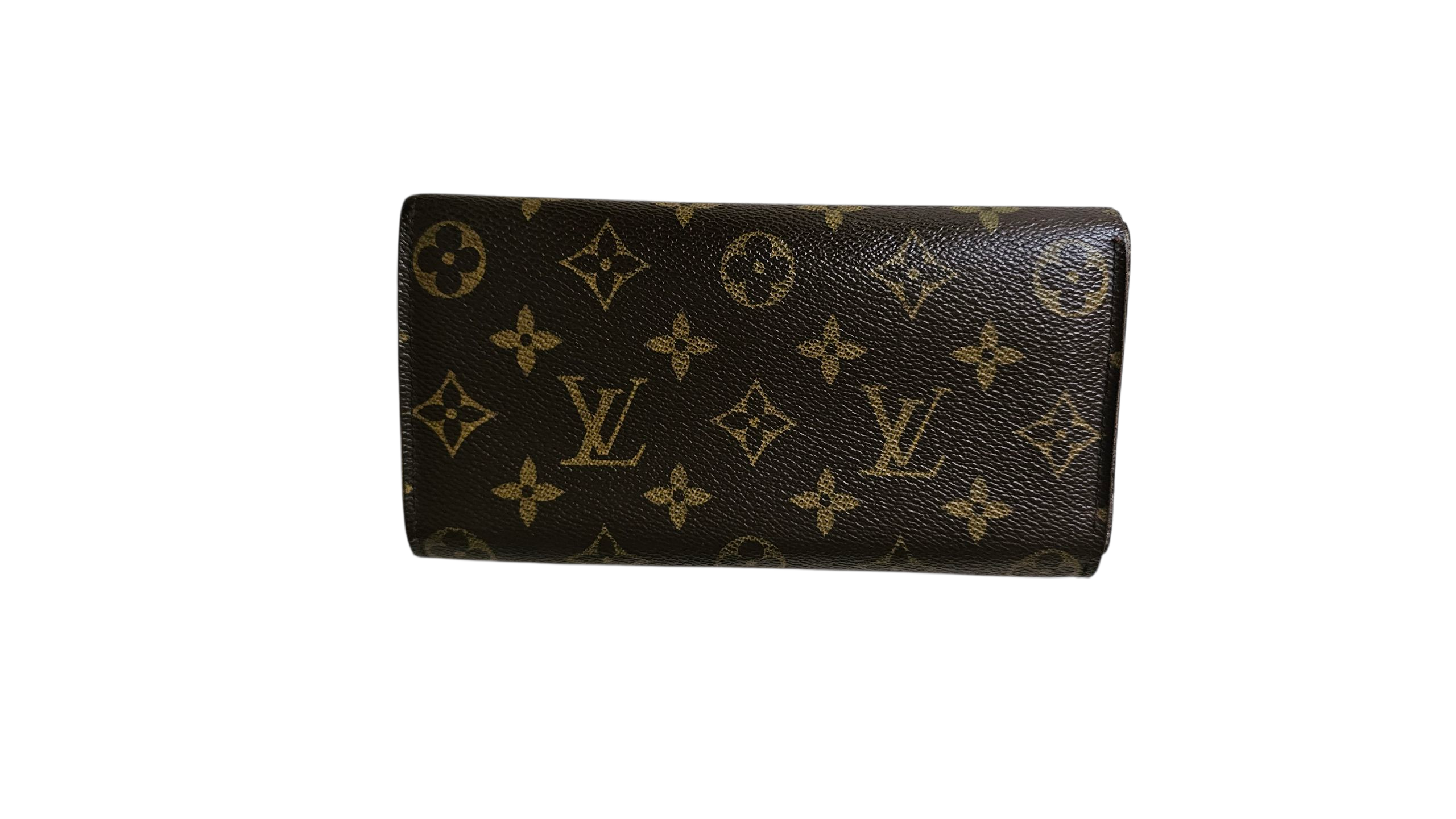 Louis Vuitton Monogram Sarah Long Wallet