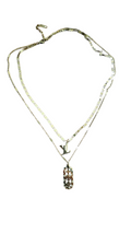 Upcycled Louis Vuitton Double Neckless Gold Tone