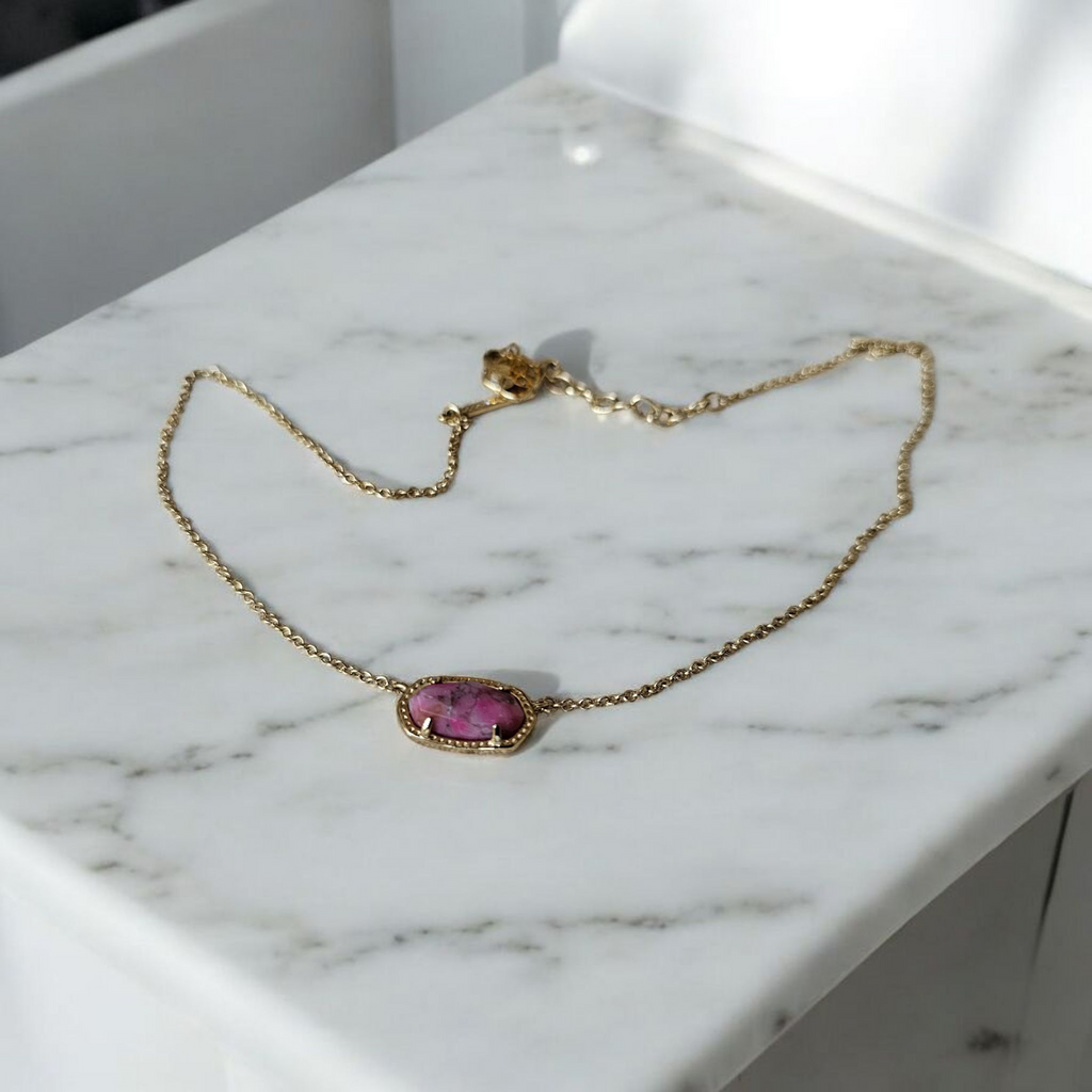 Kendra Scott Elise Necklace Plated Gold
