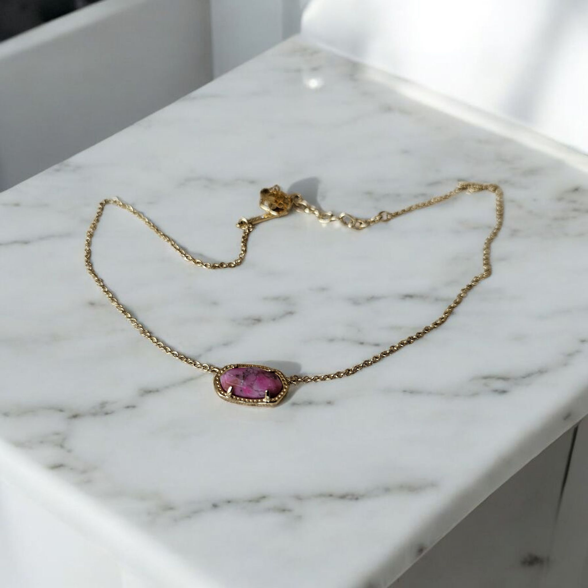 Kendra Scott Elise Necklace Plated Gold