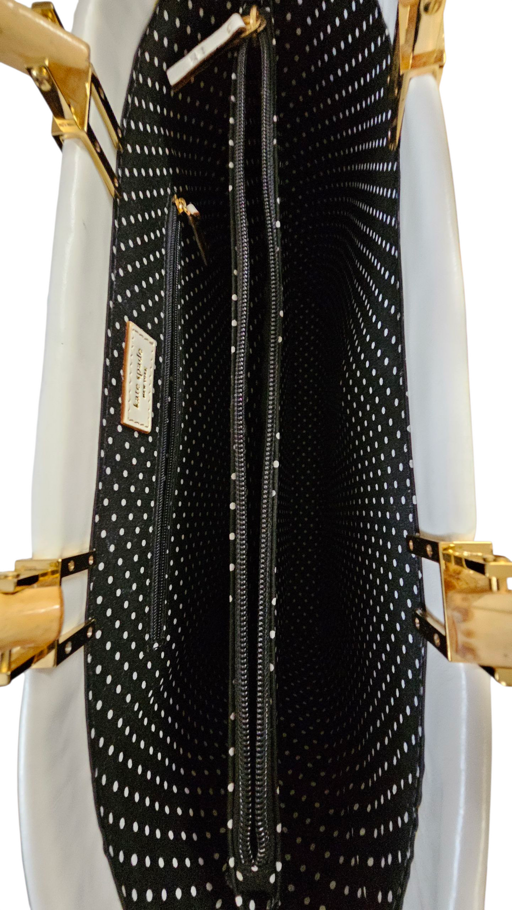 Kate Spade Woven Bamboo Handle Tote