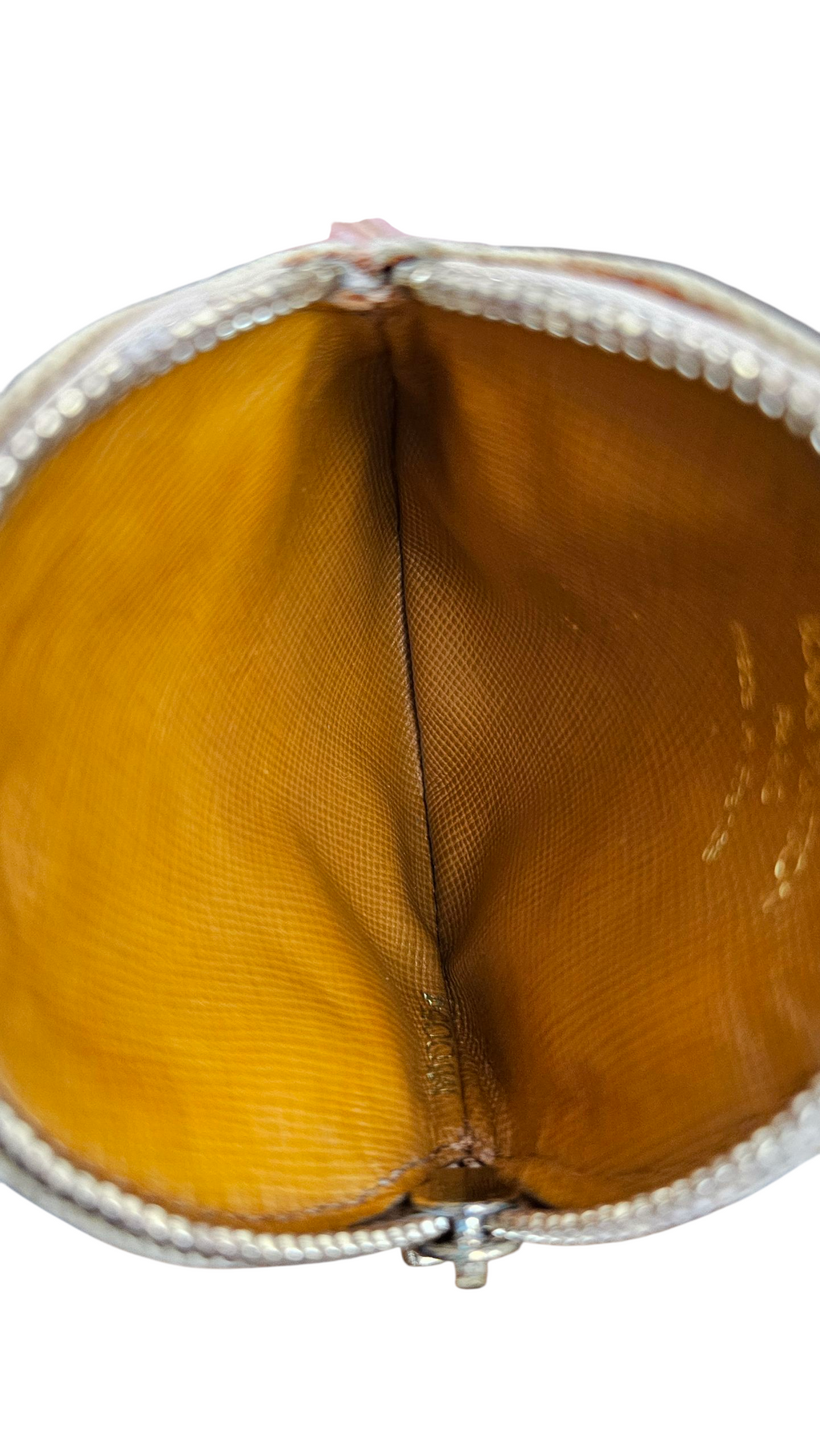 Louis Vuitton Limited Edition Mini Lin Coin Pouch Khaki Color