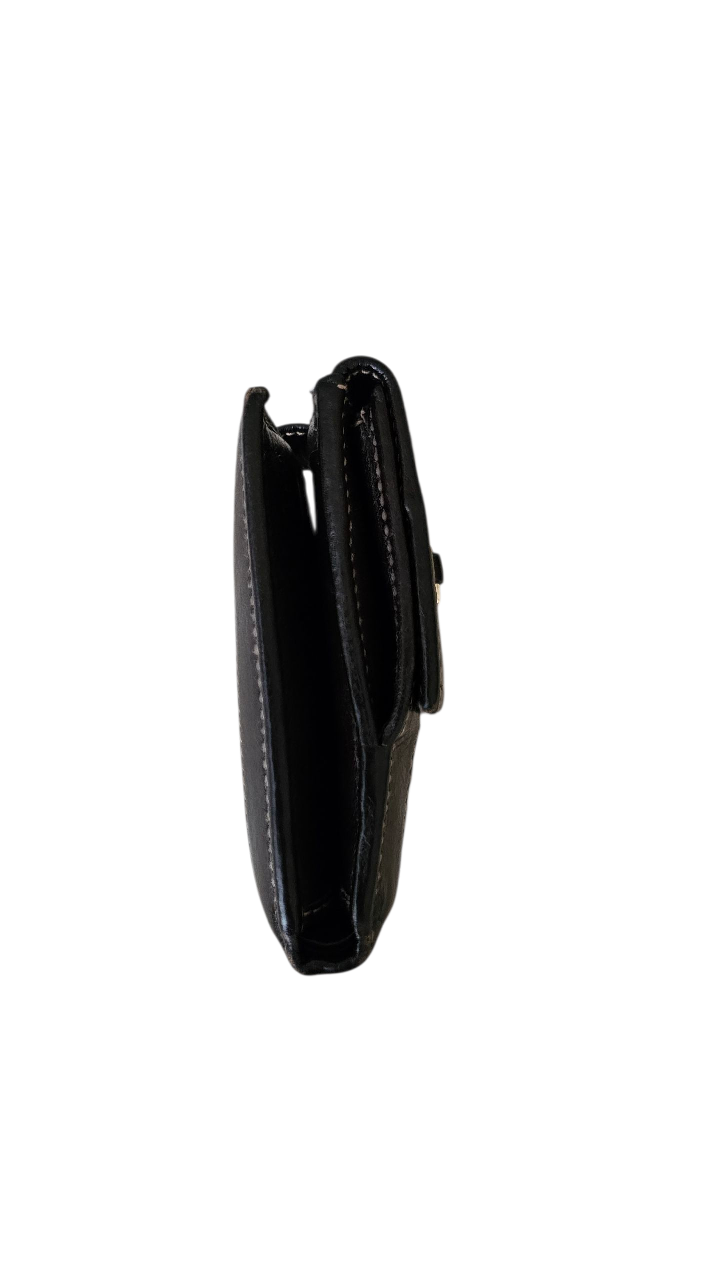 Gucci Brown Monogram Canvas Compact Wallet