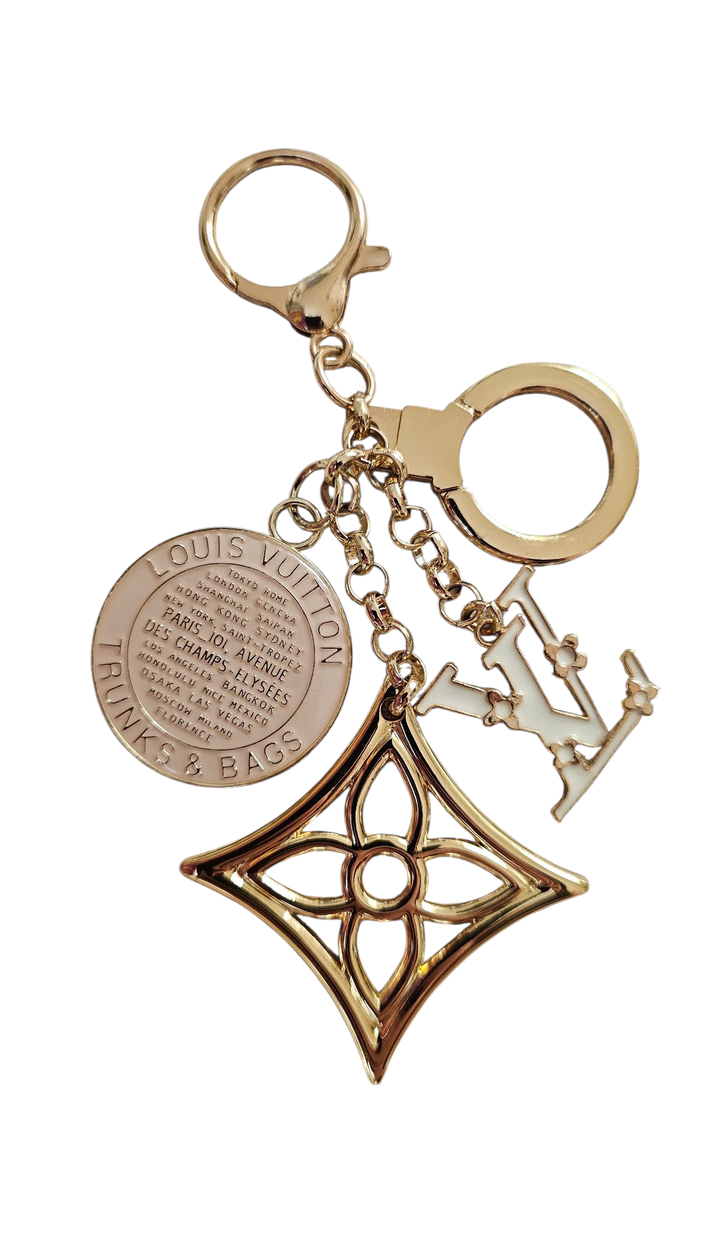 Upcycled Louis Vuitton Charm Bag Charm/Keychain