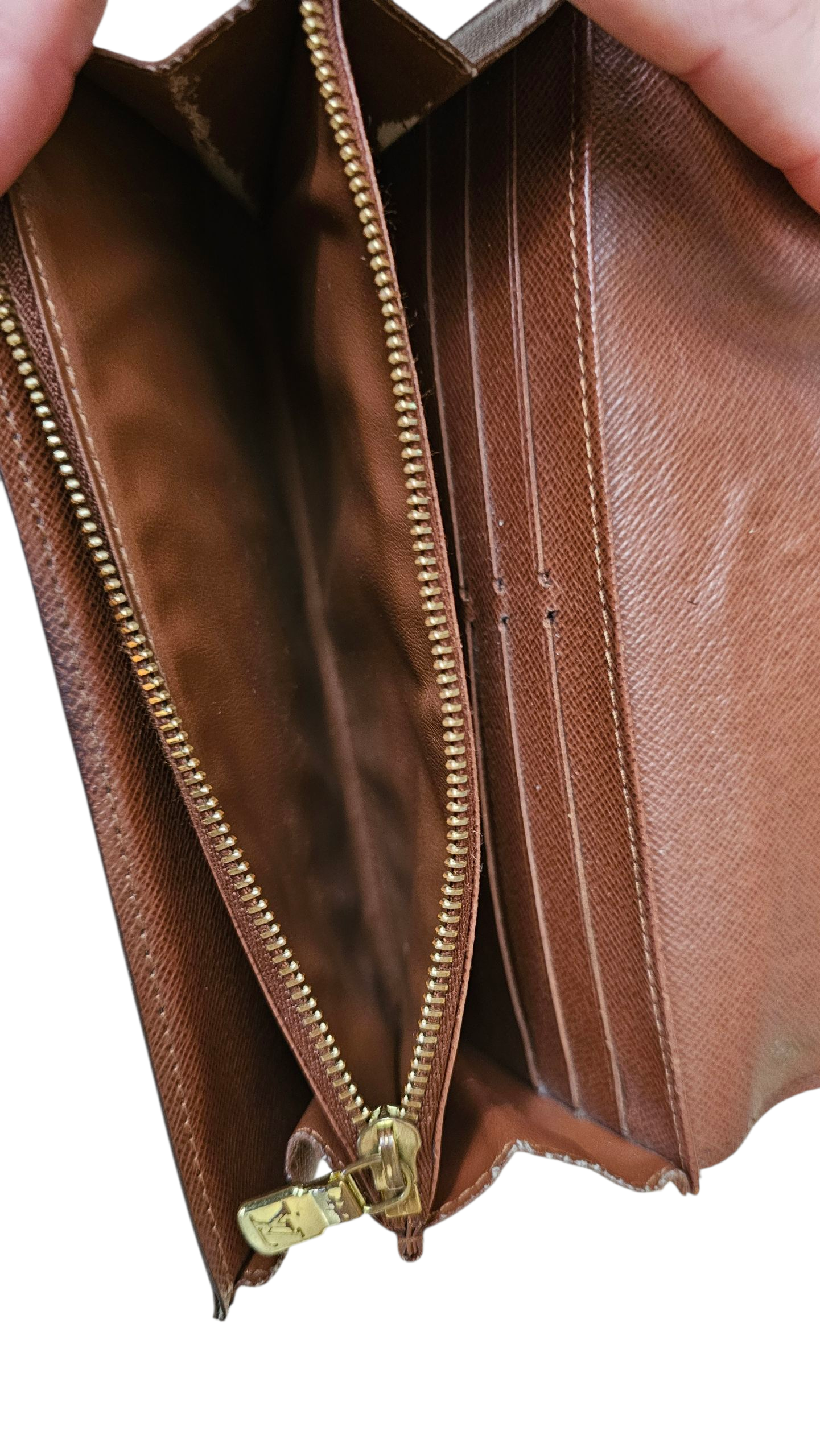 Louis Vuitton Monogram Sarah Long Wallet