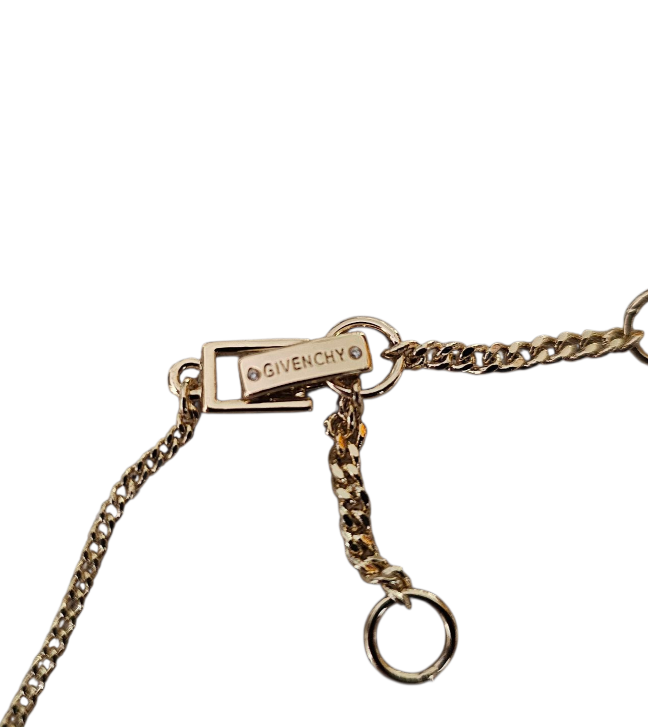 NWT Givenchy Necklace Champaign Pink Stones