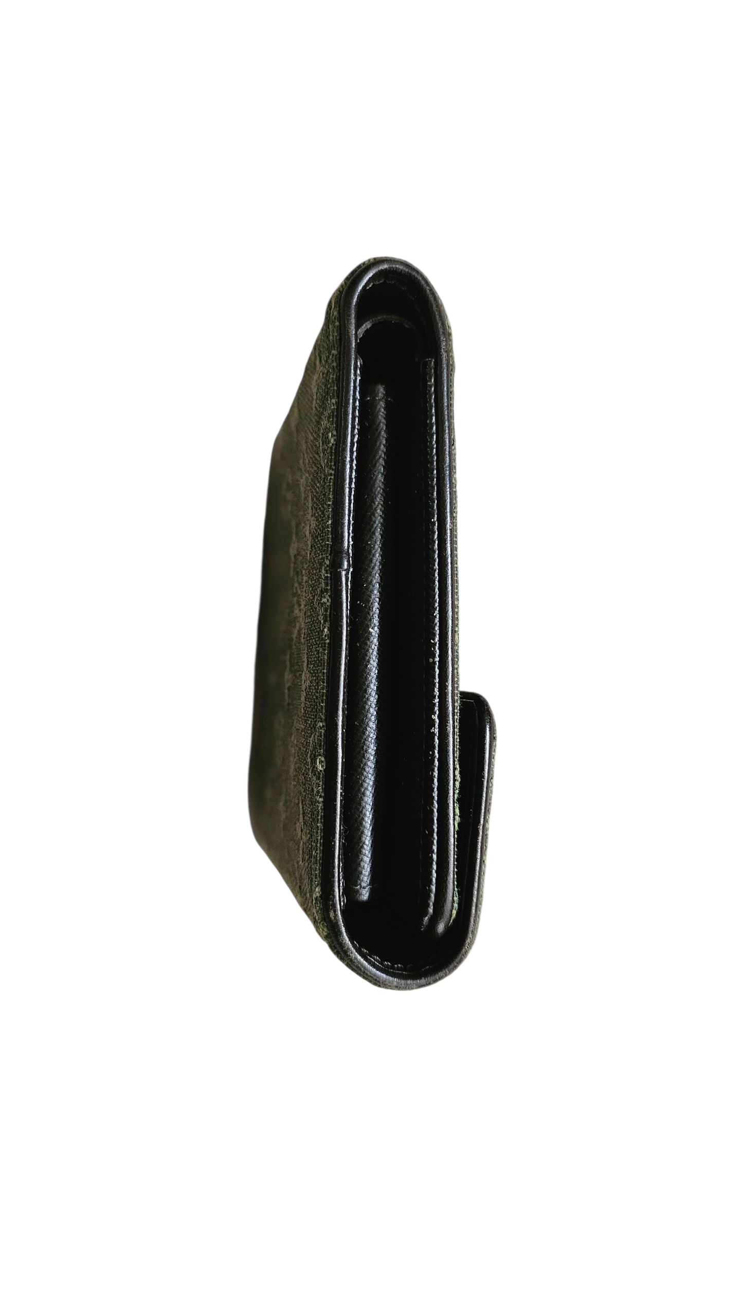 Louis Vuitton Mini Lin Porte-Billets Wallet Rare Green EUC Y2K