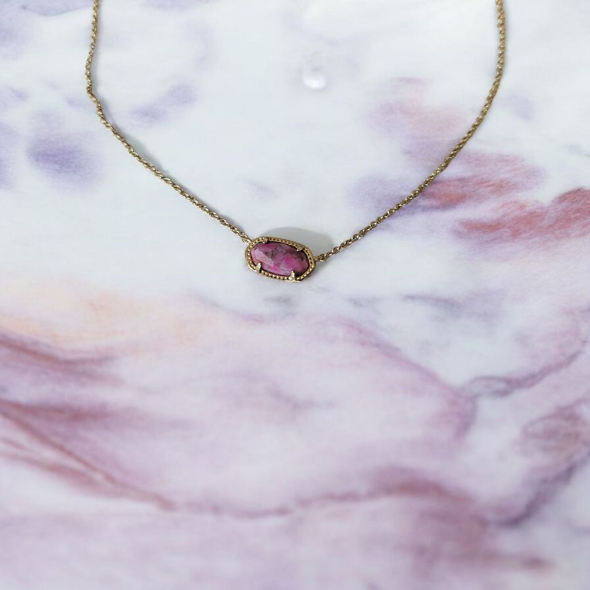 Kendra Scott Elise Necklace Plated Gold