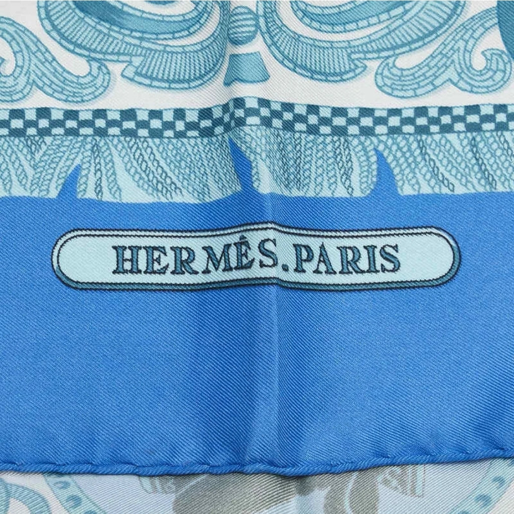 Hermes Carre 90 LA Presentation Silk Scarf