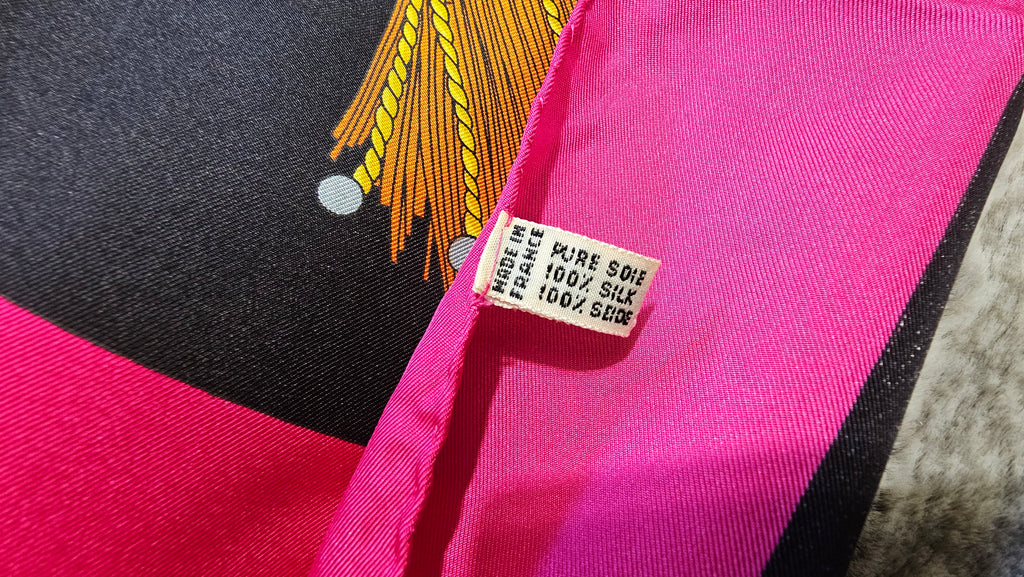 CELINE 100% Silk Scarf
