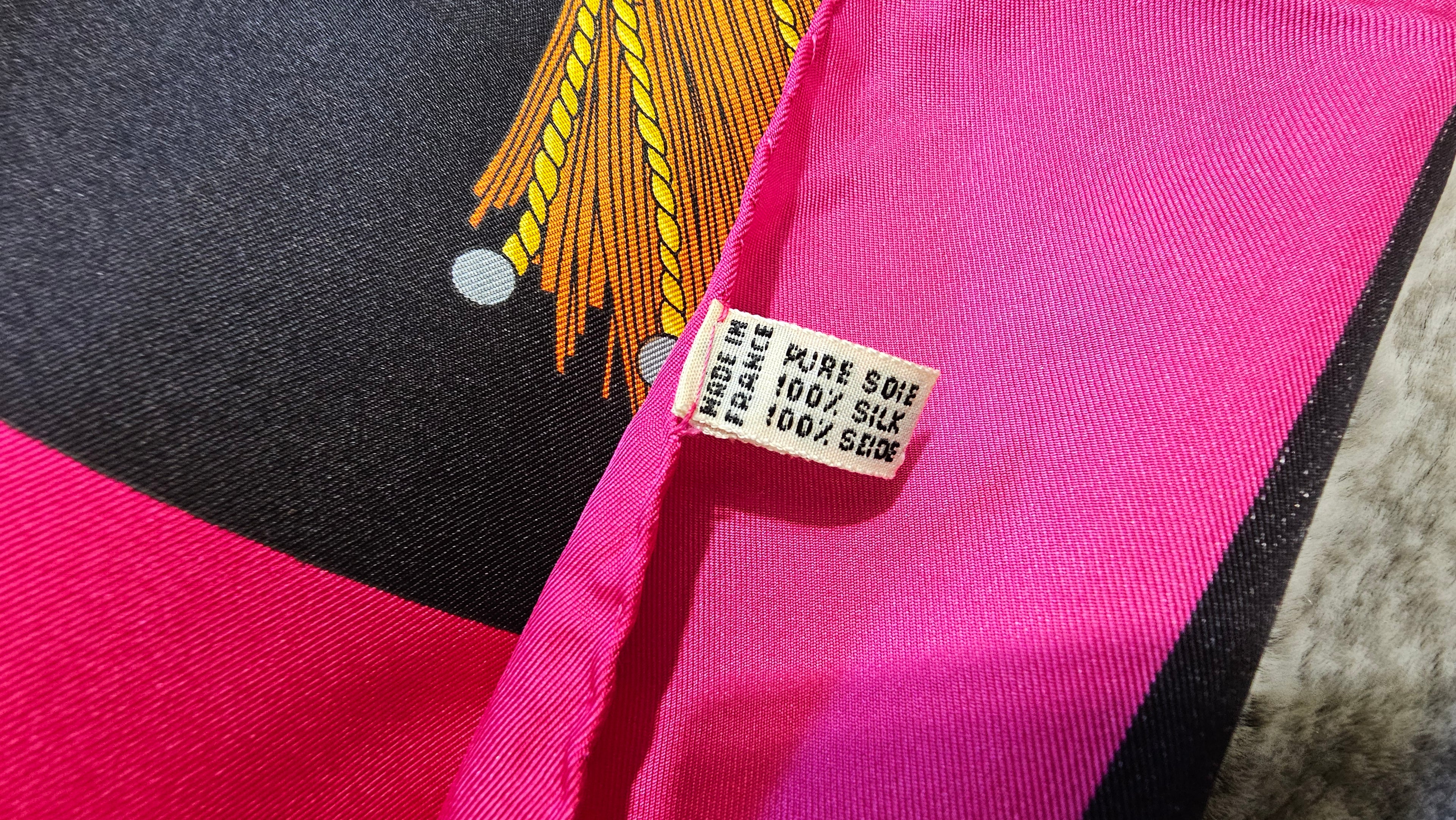 CELINE 100% Silk Scarf