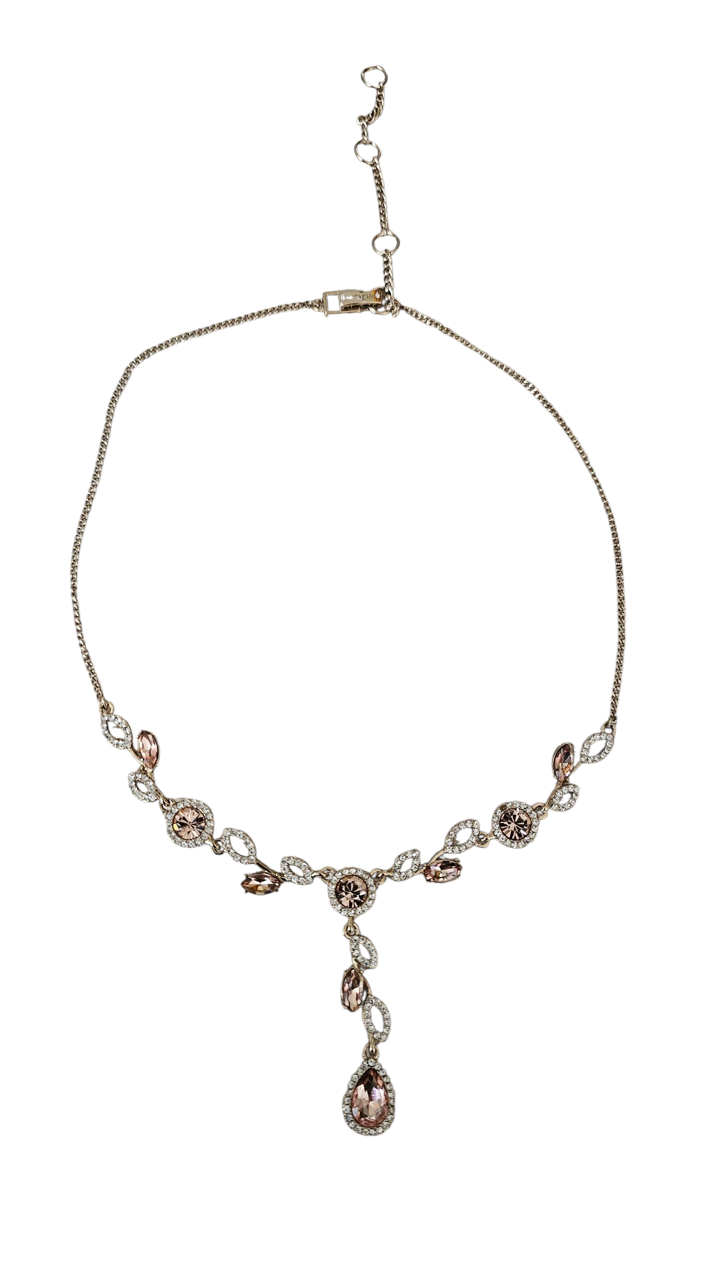 NWT Givenchy Pink Stone Necklace
